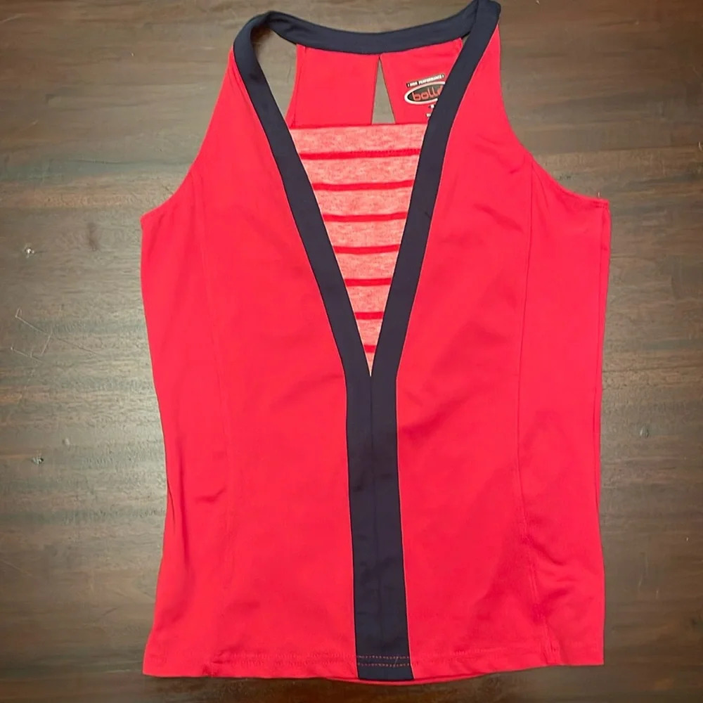 Bolle red and blue tank size medium